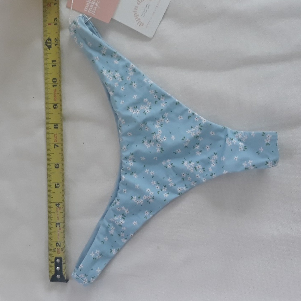NEW Dippin Daisy's seaport thing bikini bottom size Medium